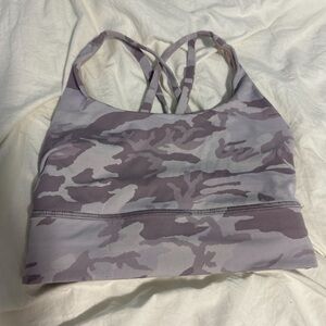 Lululemon energy bra long lined size 4